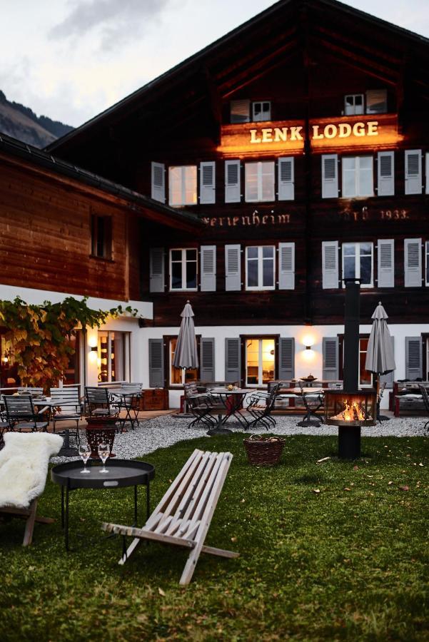 Lenk Lodge - Boutique & Design Hotel Und Apartements Bagian luar foto