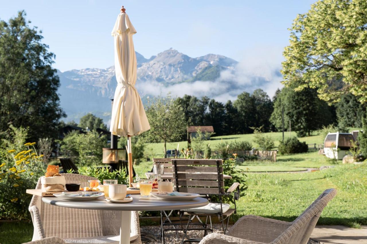 Lenk Lodge - Boutique & Design Hotel Und Apartements Bagian luar foto