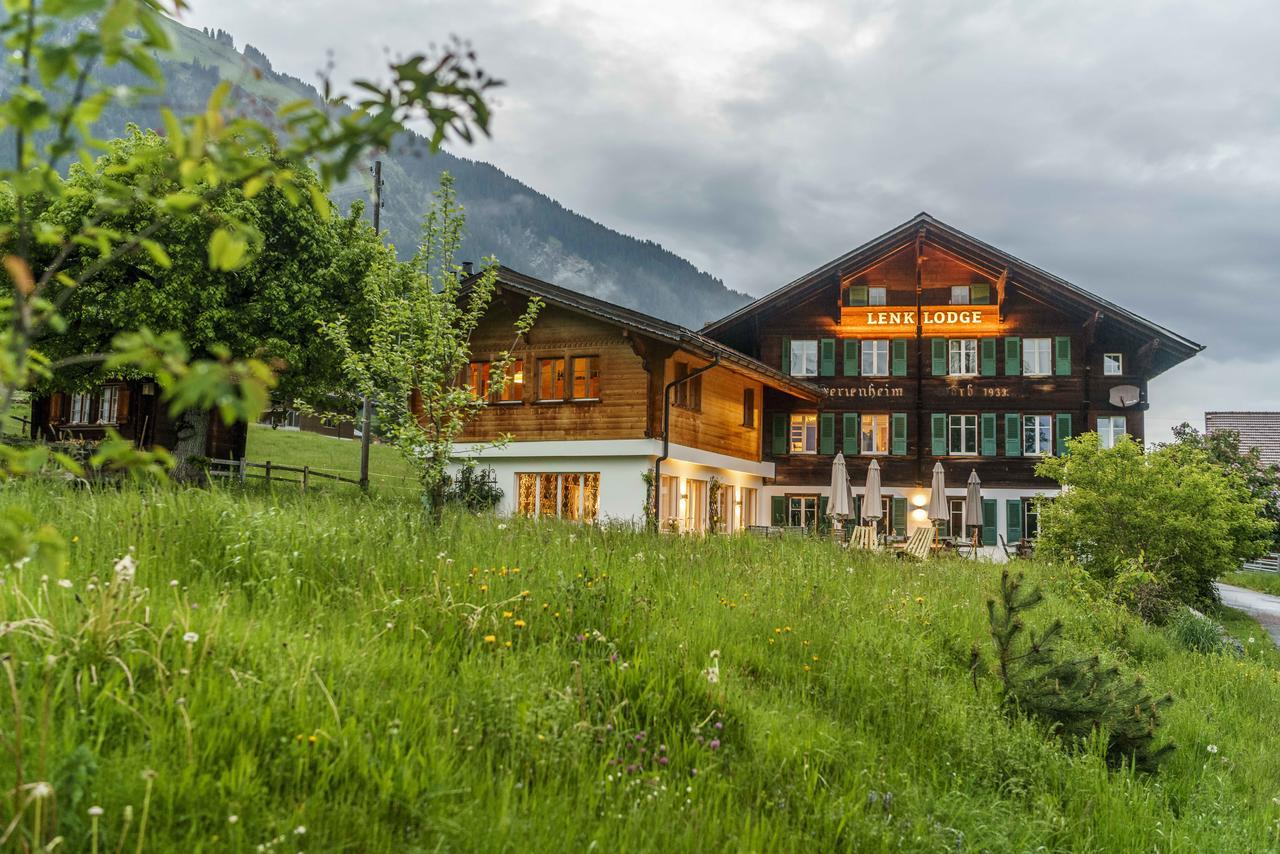 Lenk Lodge - Boutique & Design Hotel Und Apartements Bagian luar foto