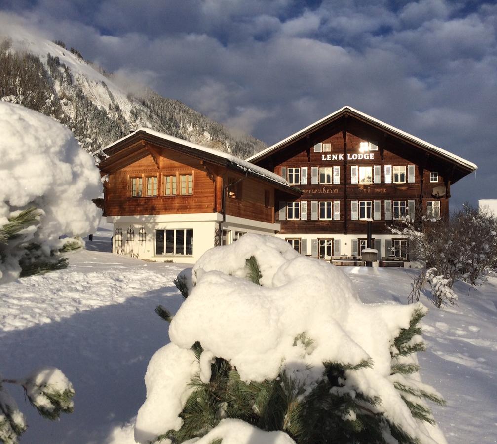 Lenk Lodge - Boutique & Design Hotel Und Apartements Bagian luar foto