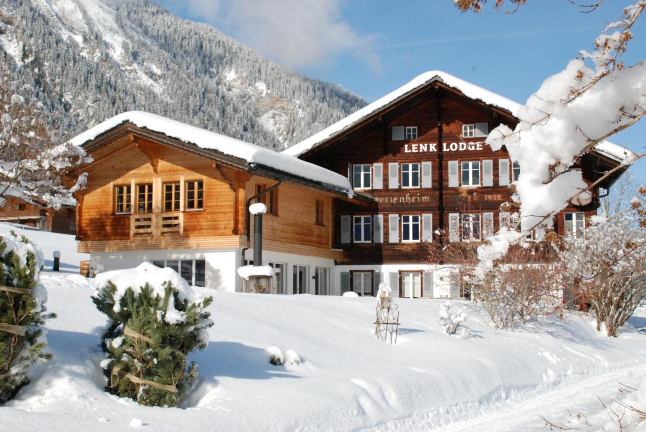 Lenk Lodge - Boutique & Design Hotel Und Apartements Bagian luar foto